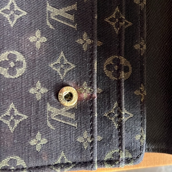 Louis Vuitton Mini Lin Monogram Portefeuille Sarah Wallet - Picture 12 of 16